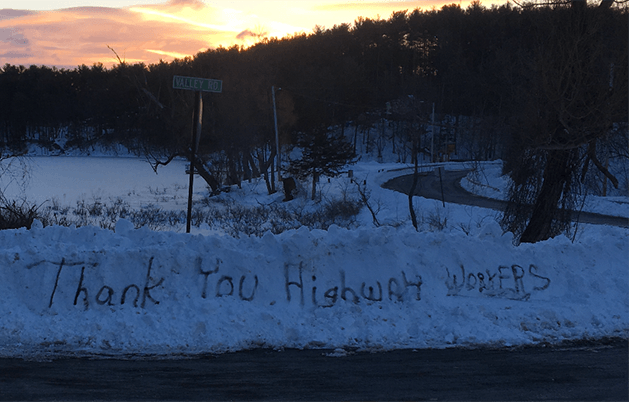 Mid-March Blizzard Blankets Greene County, Highway Department Responds to the Challenge