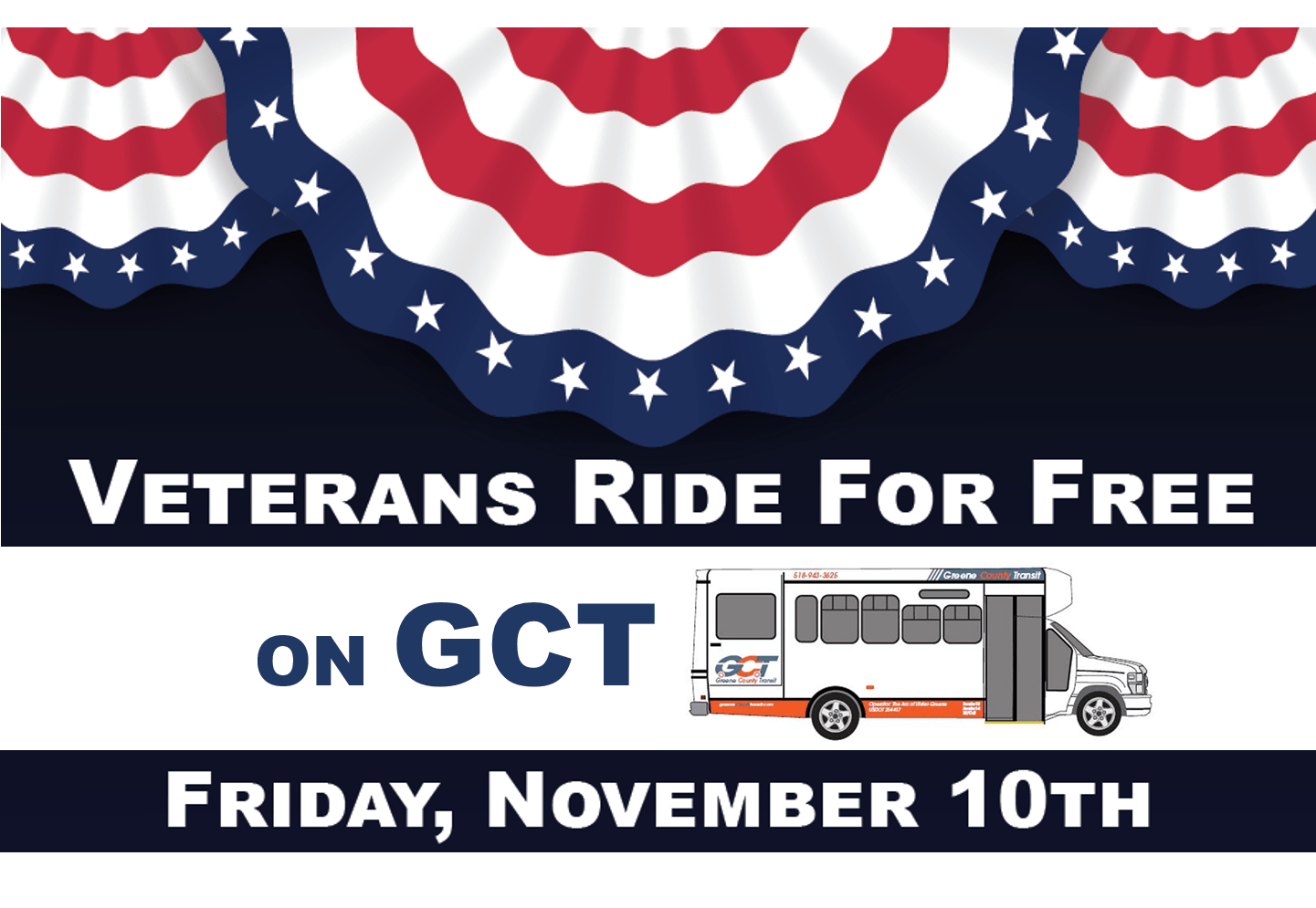 Greene County Transit Thanks Veterans with Free Rides