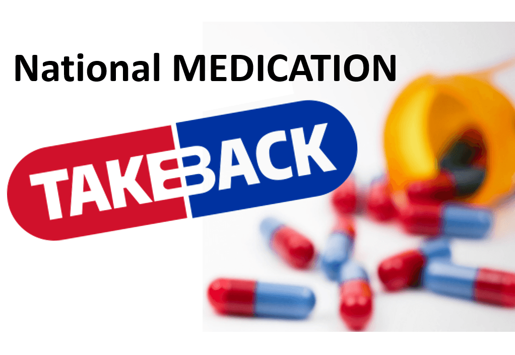 Medication Take Back Day April 28, 2018