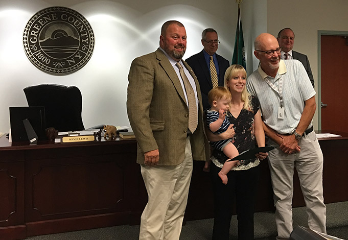 Employees Honored by Greene County Legislature