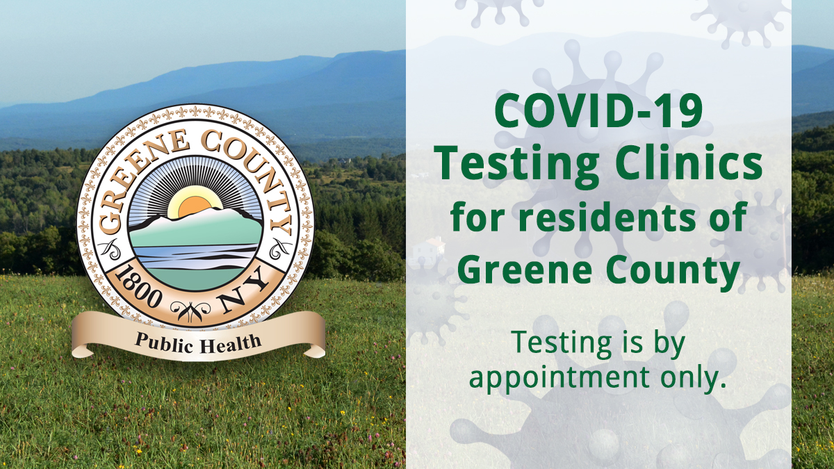Testing Clinics Across Greene County Beginning Thursday, May 28th