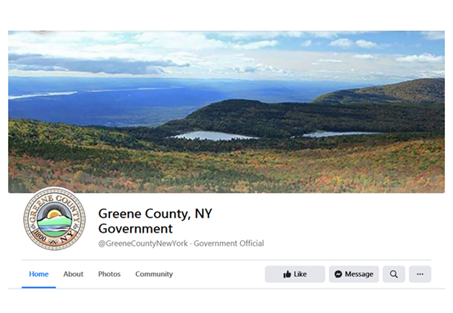 Greene County Launches New Facebook Page