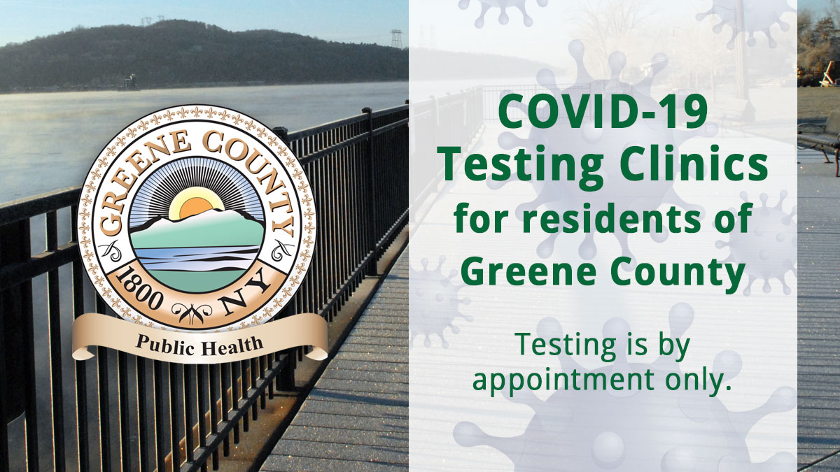 Greene County Public Health COVID Testing for January