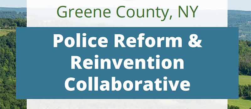 Greene County Police Reform & Reinvention Collaborative Releases Draft Committee Report