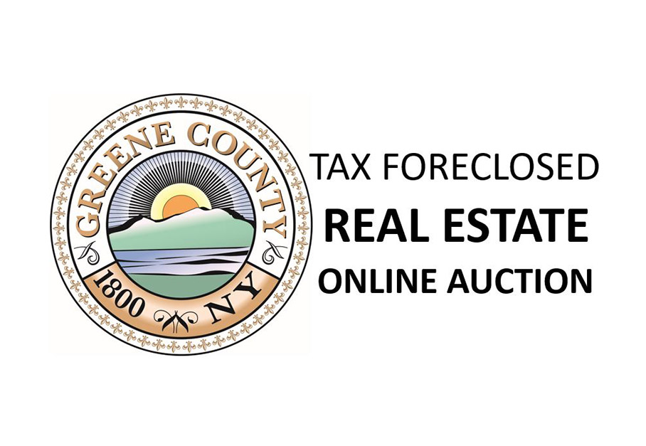 Tax Foreclosed Real Estate Online Auction Opens Monday, October 10th at 10 AM