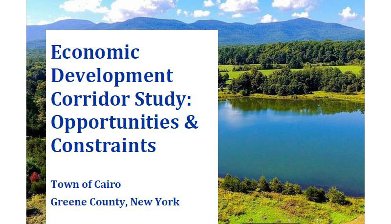 Greene County Releases Economic Development Study and Greene County Legislature Announces Investment in Infrastructure Development to Support Business Attraction and Job Growth